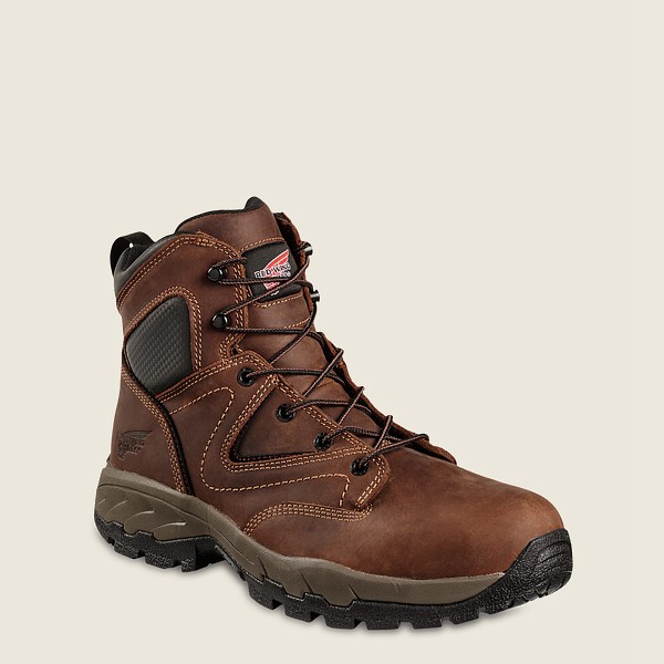 Bottes de Randonnée Red Wing - Truhiker - 6-Inch Safety Toe - Marron/Noir - Homme 163TCMPRB